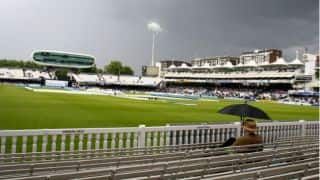New Zealand's practice session washed out due to rain